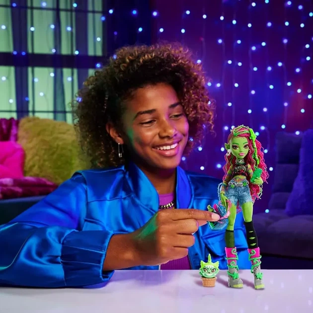 Лялька Monster High Монстро-класика Венера (HRP81) - зображення 6