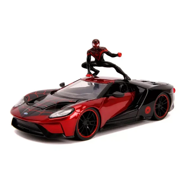 Автомодель Marvel Spider Man Ford GT 2017 с фигуркой 1:24 (253225008) - изображение 3