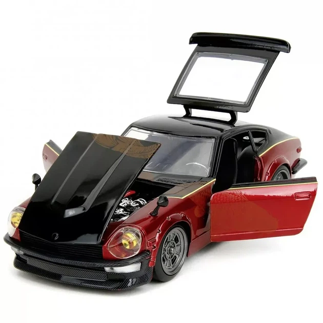 Автомодель Jada Форсаж Nissan Datsun 240Z 1:24 (253203090) - Фото 4 Автомодель Jada Форсаж Nissan Datsun 240Z 1:24 (253203090) - зображення 4