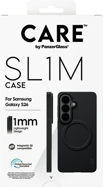 Etui CARE by PanzerGlass SL1M do Samsung Galaxy S26 Black (CR15246) - obraz 6