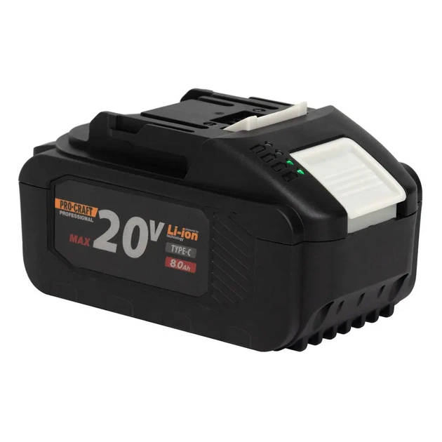 Акумуляторна батарея Procraft Battery20/8C 8 Аг Type-C - изображение 2