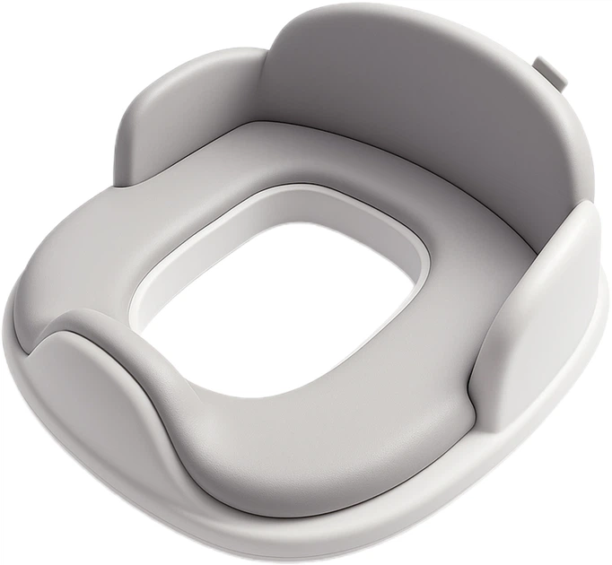 Дитячий горщик Momini Softi 3 в 1 сірий (5906601060588) - зображення 3