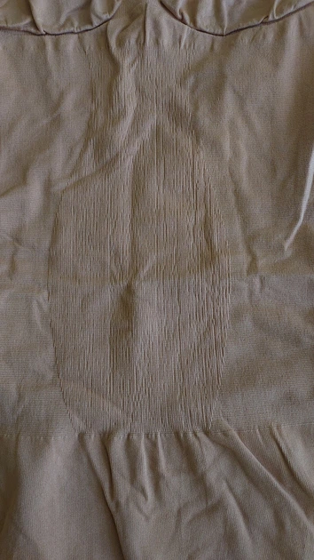 Стягуючий безшовний моделюючий комбідрес-боді XL-XXL Бежевий (14035) - изображение 10