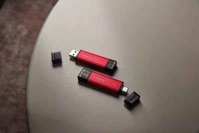 Внешний SSD Kingston Dual USB-A/USB-C 2TB USB 3.2 Gen 2 до 1050MB/s Red/Black (SPSD/2TB) - изображение 2