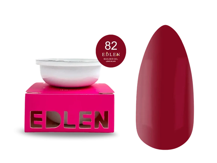 Сменный картридж Edlen Builder Gel No82 Love In Lviv 30 мл - Фото 1 Сменный картридж Edlen Builder Gel No82 Love In Lviv 30 мл - изображение 1