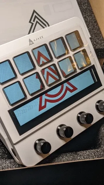 Міні-клавіатура консольна панель Ajazz AKP05E Stream Controller, Studio Deck, 15 макропрограмованих клавіш (білий) - зображення 6