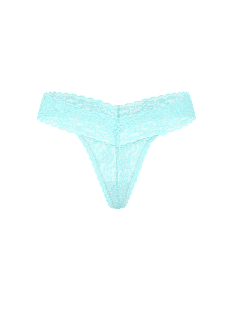 Трусики стрінги Victoria's Secret The Lacie Lace Thong Panty S Бірюзовий (27223491) - Фото 4 Трусики стрінги Victoria's Secret The Lacie Lace Thong Panty S Бірюзовий (27223491) - изображение 4