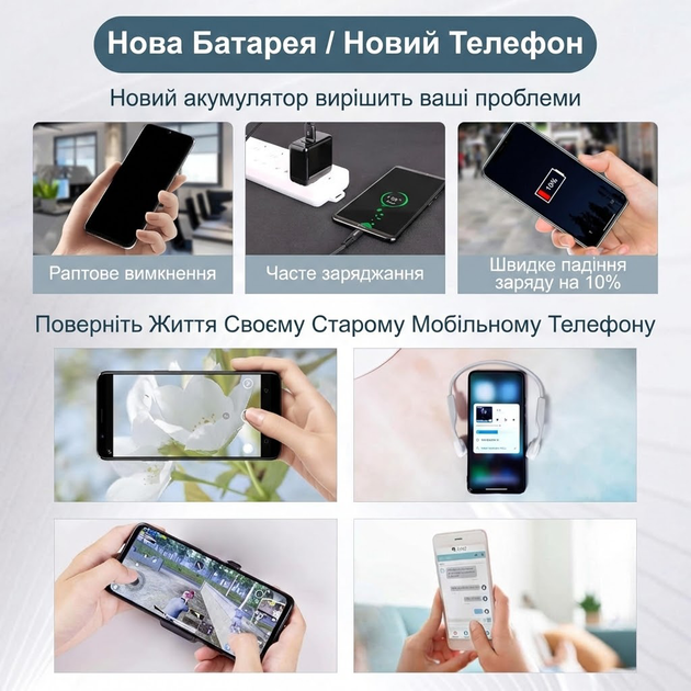 Акумулятор Apple iPhone 14 Pro АКБ батарея літієва + набір інструментів Pavlysh IPBI-14P - Фото 2 Акумулятор Apple iPhone 14 Pro АКБ батарея літієва + набір інструментів Pavlysh IPBI-14P - зображення 2
