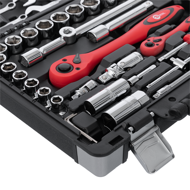 Набір інструментів професійний, 1/4" & 1/2", 61 од. INTERTOOL ET-6061 - изображение 4