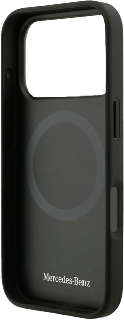 Etui Mercedes Laurel Leaves Stripes MagSafe do Apple iPhone 17 Pro Black (3666339506247) - obraz 6