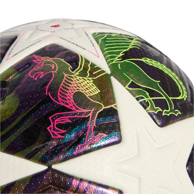 Мяч футбольный Adidas UCL PRO Finale 2025-2026 Budapest OMB JX9077 (размер 5) - изображение 4
