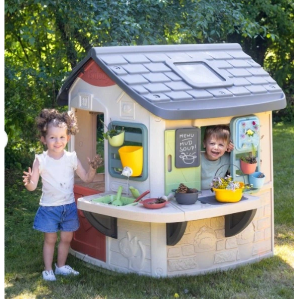 Игровой домик с аксессуарами Smoby Life Садовник с кухней и мойкой (7600810505) - изображение 5