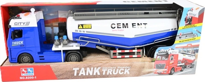 Cementowóz Dromader z funkcjami dźwięku i światła 1357341 (6900313573410) - obraz 2