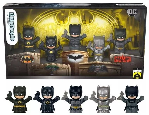 Zestaw figurek Mattel Little People Collector Batman (JCC54) (7290112478962) - obraz 2