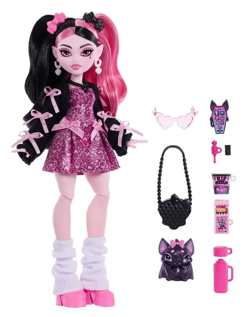 Lalka Monster High Draculaura JHK29 (0194735333721) - obraz 4