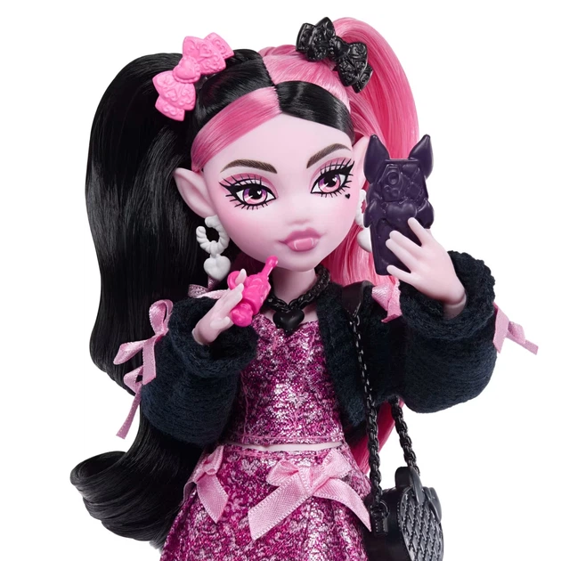 Lalka Monster High Draculaura JHK29 (0194735333721) - obraz 5
