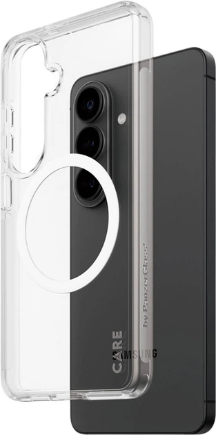 Etui CARE by PanzerGlass Urban Explorer w. White Qi do Samsung Galaxy S26 Transparent (CR14939) - obraz 3