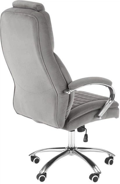 Офісне крісло Halmar King 2 Сірий (5905248126558) - зображення 2