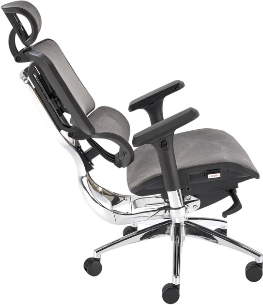 Офісне крісло Halmar Ethan Сірий (5905248131514) - зображення 5