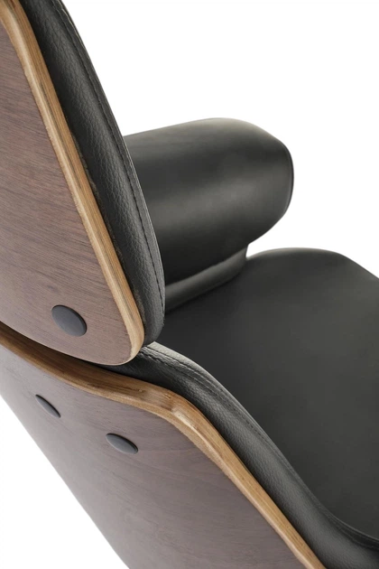 Офісне крісло Halmar Weber Горіхово-чорне (5905248127050) - зображення 10