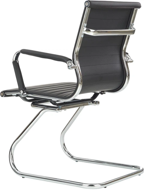 Fotel biurowy Halmar Prestige Skid Czarny (5905248116191) - obraz 3