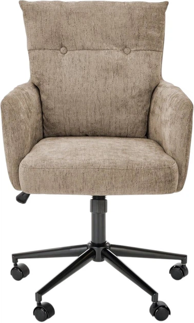 Fotel biurowy Halmar Flores Jasno-Brązowy (5905248115910) - obraz 5