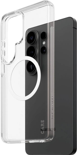 Etui CARE by PanzerGlass Urban Explorer w. White Qi do Samsung Galaxy S26 Ultra Transparent (CR33544) - obraz 3