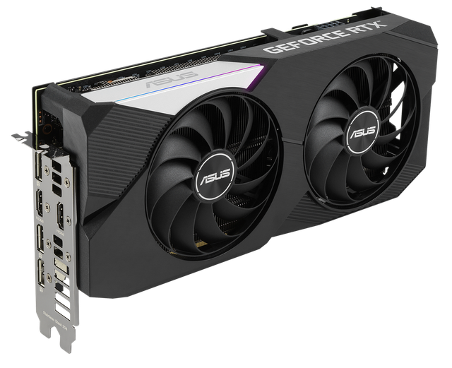 Видеокарта ASUS DUAL-RTX3060TI-O8G-V2 (DUAL-RTX3060TI-O8G-V2) - Фото 2 Видеокарта ASUS DUAL-RTX3060TI-O8G-V2 (DUAL-RTX3060TI-O8G-V2) - изображение 2