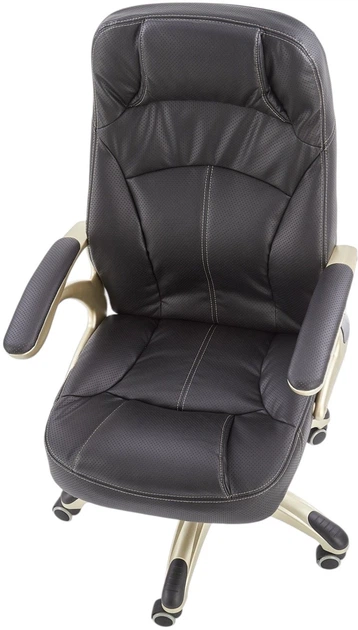 Fotel biurowy Halmar Carlos Czarny (5905248120792) - obraz 3