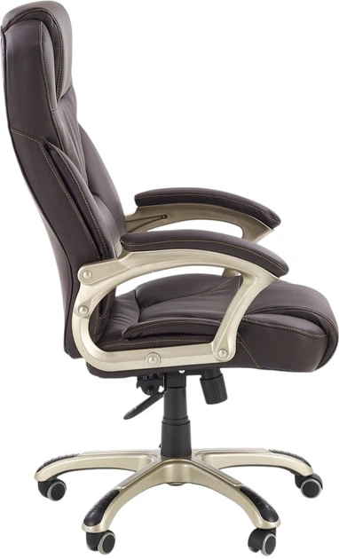 Fotel biurowy Halmar Desmond Ciemno- Brązowy (5905248120822) - obraz 2