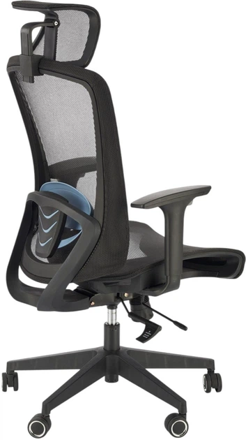 Офісне крісло Halmar Goliat Чорне (5905248125230) - зображення 2