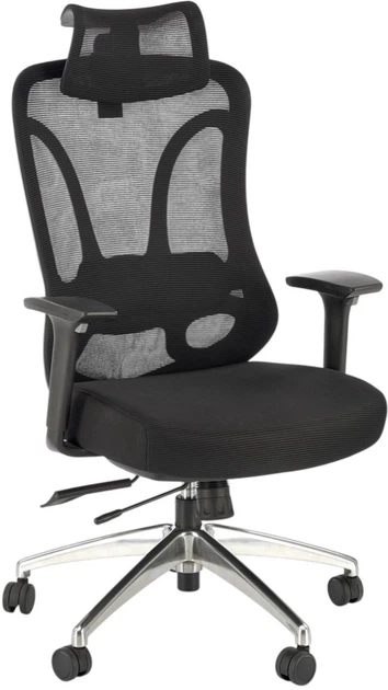 Офісне крісло Halmar Gilberto Чорне (5905248125209) - зображення 6