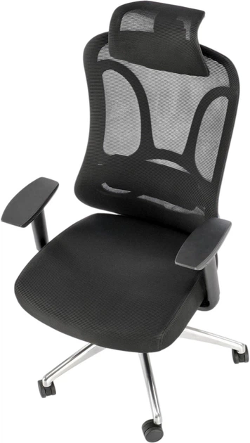 Офісне крісло Halmar Gilberto Чорне (5905248125209) - зображення 8