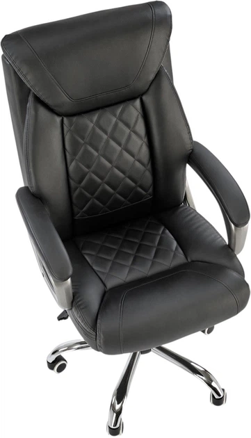 Офісне крісло Halmar Helder Чорний (5905248131538) - зображення 7