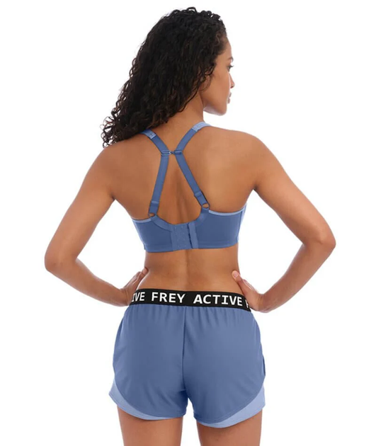 Бюстгальтер спортивный Freya Active 4892 80F темно-голубой - Фото 5 Бюстгальтер спортивный Freya Active 4892 80F темно-голубой - изображение 5