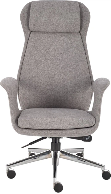 Офісне крісло Halmar Kevin Сірий (5905248131552) - зображення 6