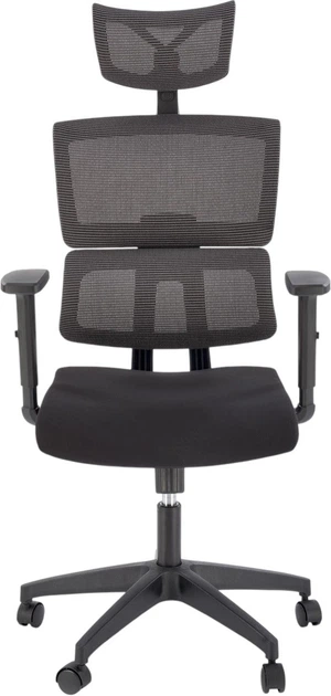 Офісне крісло Halmar Pablo Сіро-чорне (5905248131644) - зображення 5