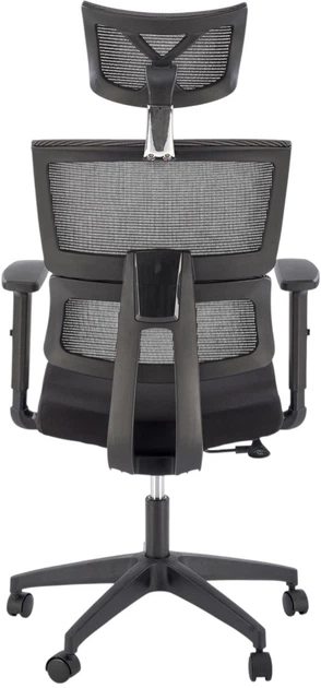 Офісне крісло Halmar Pablo Сіро-чорне (5905248131644) - зображення 6