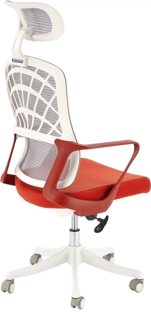 Офісне крісло Halmar Vesuvio 2 Коричнево-біле (5905248131767) - зображення 2