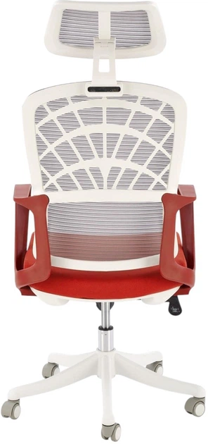 Офісне крісло Halmar Vesuvio 2 Коричнево-біле (5905248131767) - зображення 6