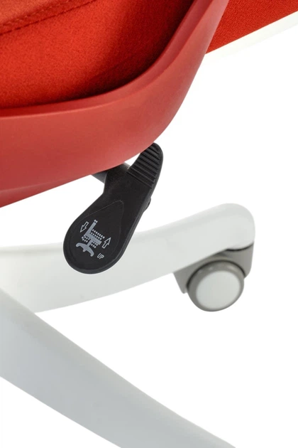 Офісне крісло Halmar Vesuvio 2 Коричнево-біле (5905248131767) - зображення 9