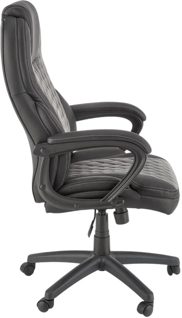 Офісне крісло Halmar Gandalf Чорно-сіре (5905248125100) - зображення 2
