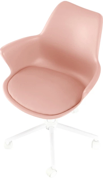 Офісне крісло Halmar Gasly Рожеве (5905248125148) - зображення 6