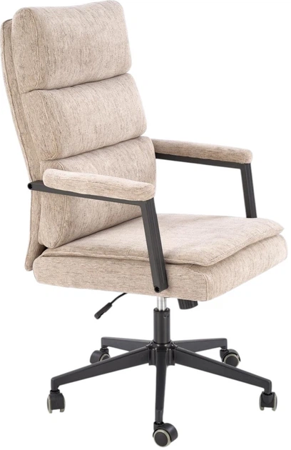 Офісне крісло Halmar Adriano Бежеве (5905248131422) - зображення 3