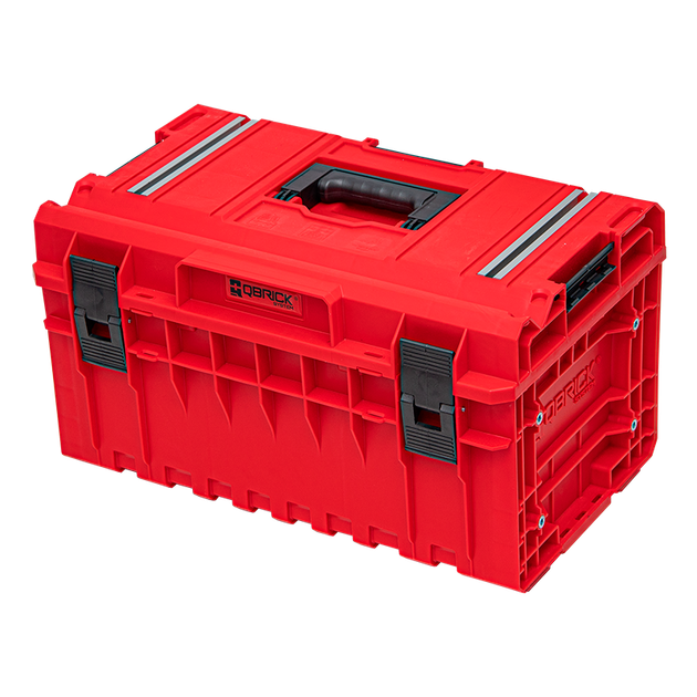Набор из 3 ящиков для хранения инструментов Qbrick System ONE SET TECHNIK RED 2.0 с платформой на колесиках - Фото 4 Набор из 3 ящиков для хранения инструментов Qbrick System ONE SET TECHNIK RED 2.0 с платформой на колесиках - изображение 4