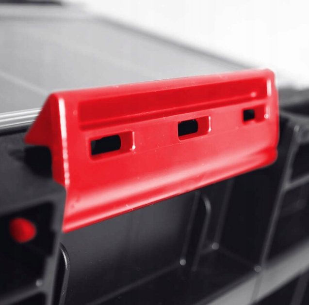 Органайзер для зберігання інструментів Qbrick System ONE 200 Profi модульний з регульованими відділеннями, пластиковий - зображення 3