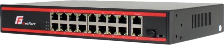 Switch GetFort GF-218G-16P-200 - obraz 2