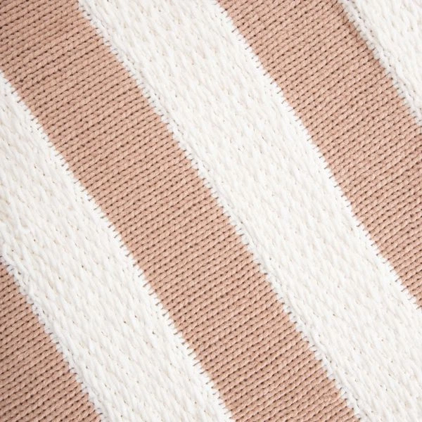 Плед Homla Rudens в бежеві смужки 130 x 170 см (5906496766169) - зображення 2