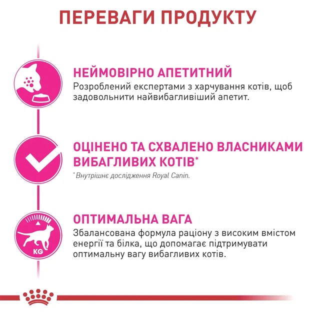 ROYAL CANIN EXIGENT FUSSY Сухой корм для привередливых кошек 400 г - изображение 3