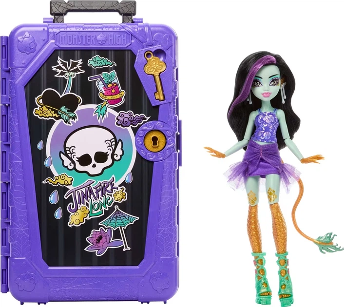 Lalka Monster High Skulltimate Secrets Gore-Geous Oasis Jinafire Long JDR52 (0194735288892) - obraz 3